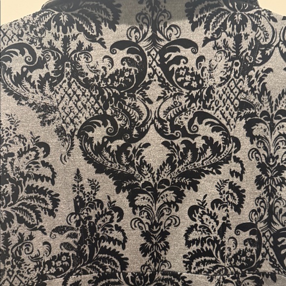 Uncle Frank Ladies Jacket.  Size M.  Black/Grey. Button Front. Poly Blend. - Picture 7 of 10